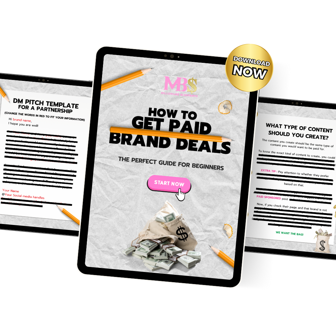 How To Get Paid Brand Deals